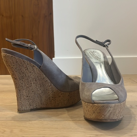 Gucci suede wedge heel, size 40 - Picture 6 of 6